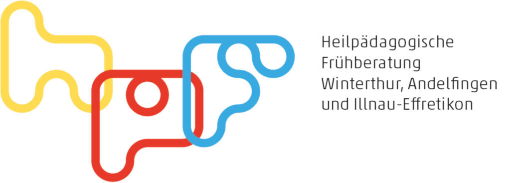 Logo der Heilpädagogischen Frühberatung HPF mit Byline